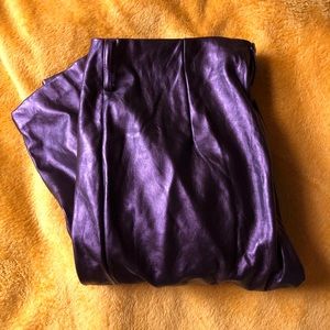 Forever 21 Small Purple Leather Pants 💜